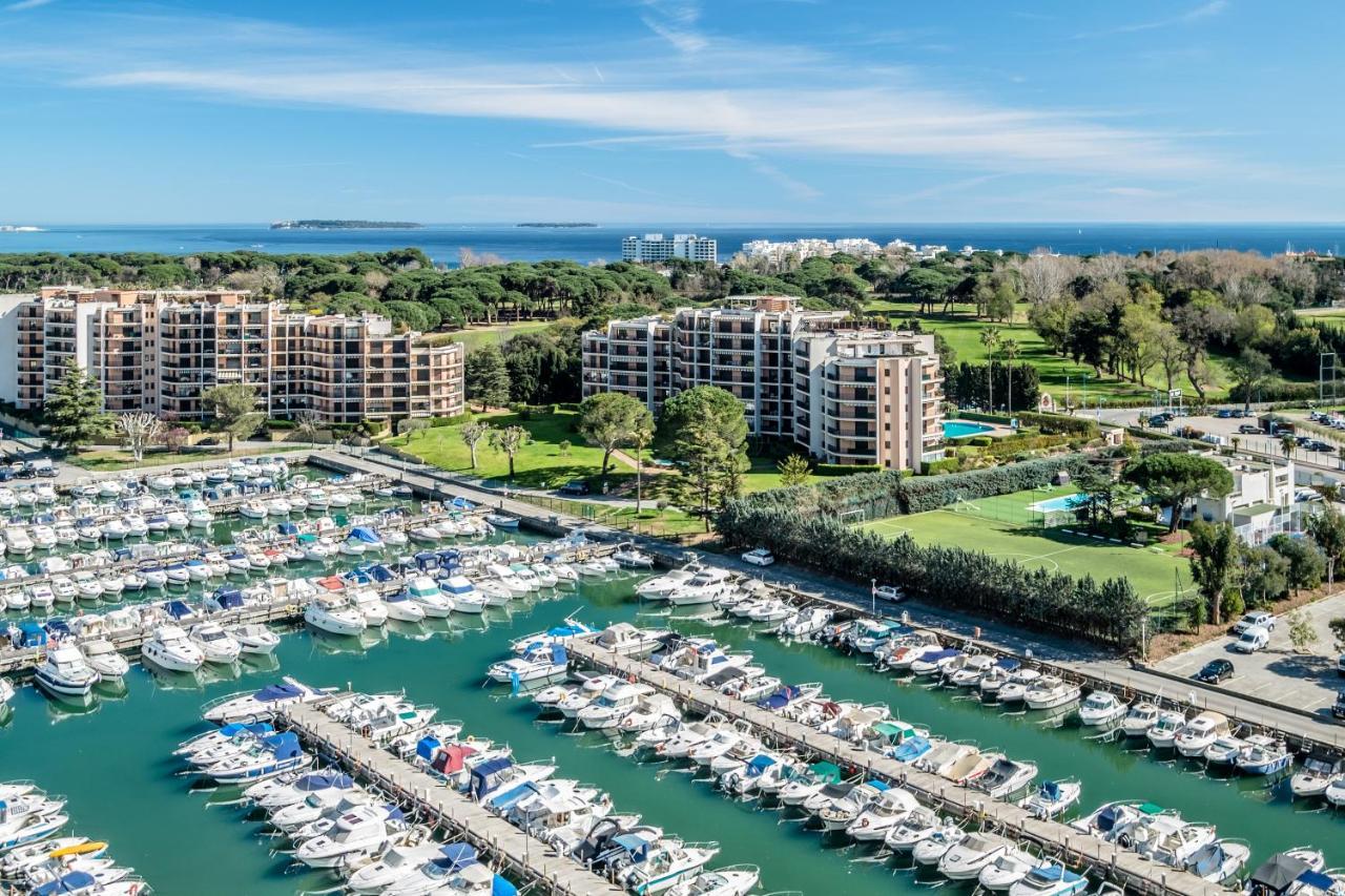 My Resid Appart Cannes Marina Vue Piscine Манделю-ла-Напул Екстериор снимка